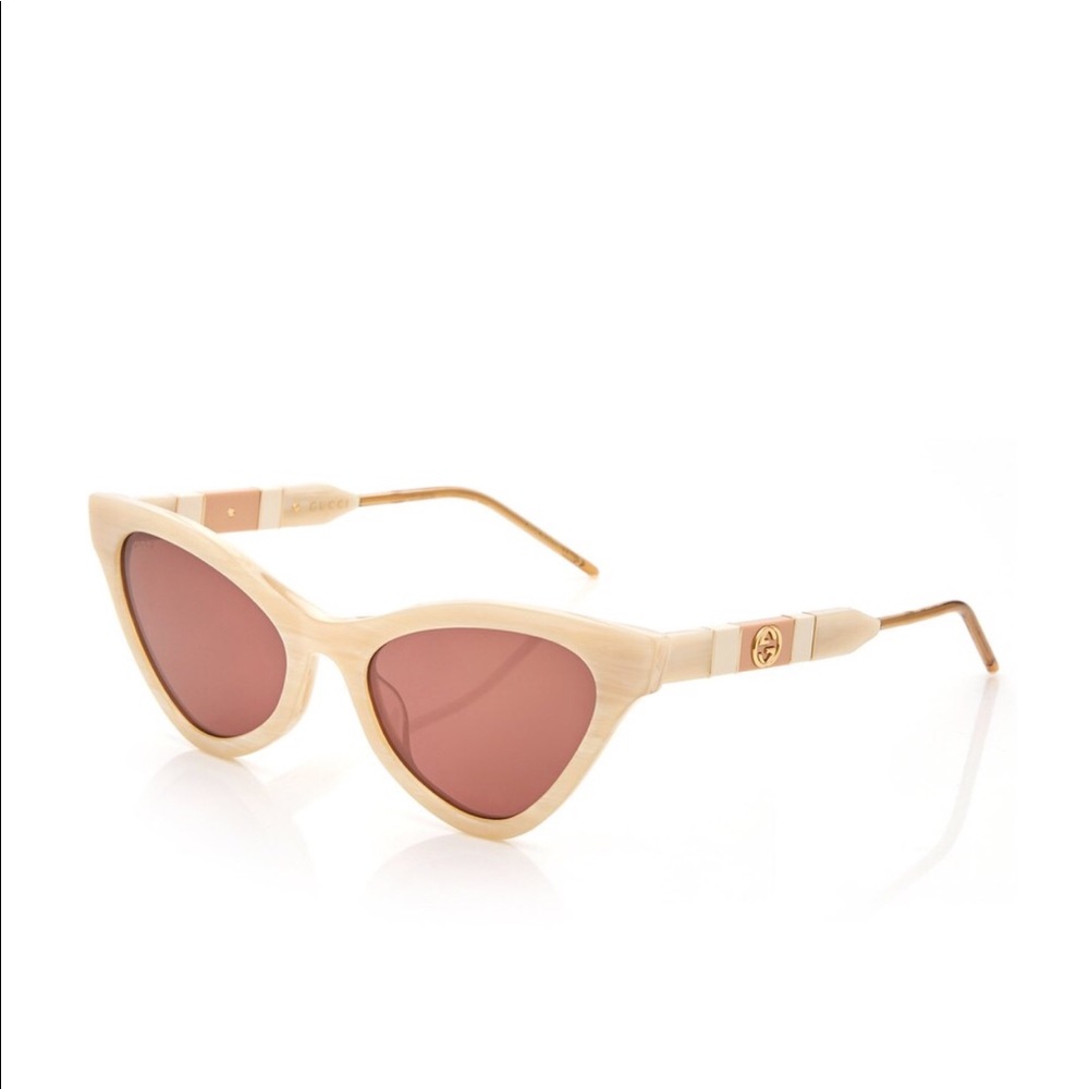 Gucci Cat-Eye Acetate Sunglasses